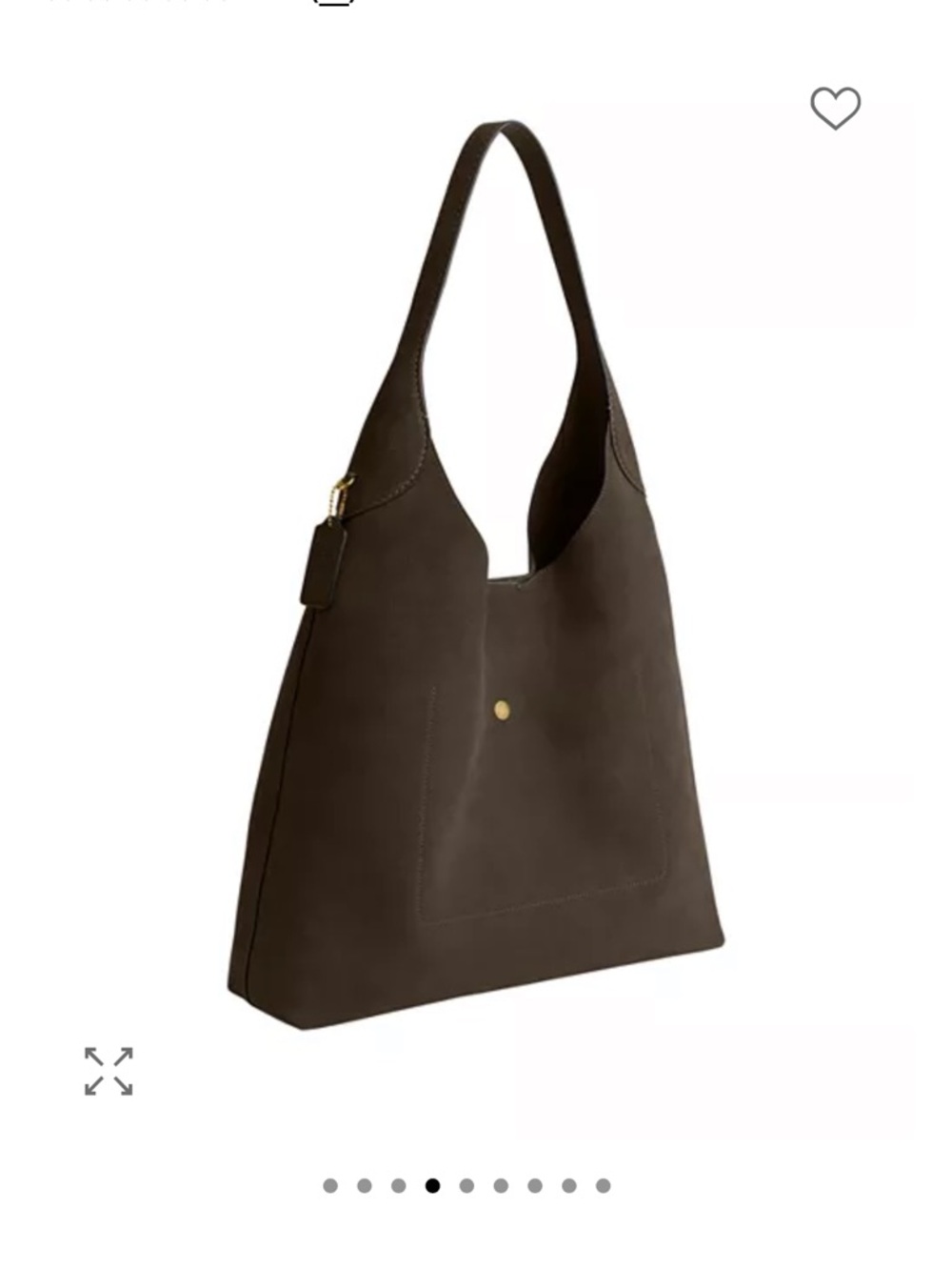 Coach Brooklyn 39 Olive NWT - Picture 4 of 8